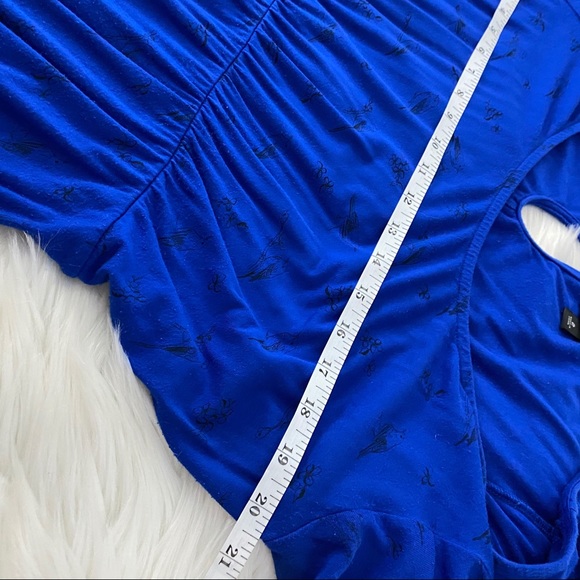 Torrid Bird Print Keyhole Skater Dress - Picture 7 of 10